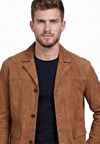 Veste mi-saison 'Premium' DreiMaster PREMIUM en marron