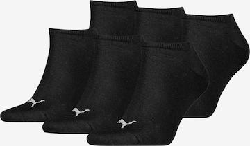 Chaussettes PUMA en noir : devant