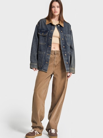 IT'S BASIC Between-season jacket 'Oversized Denim Jacket' in Blue
