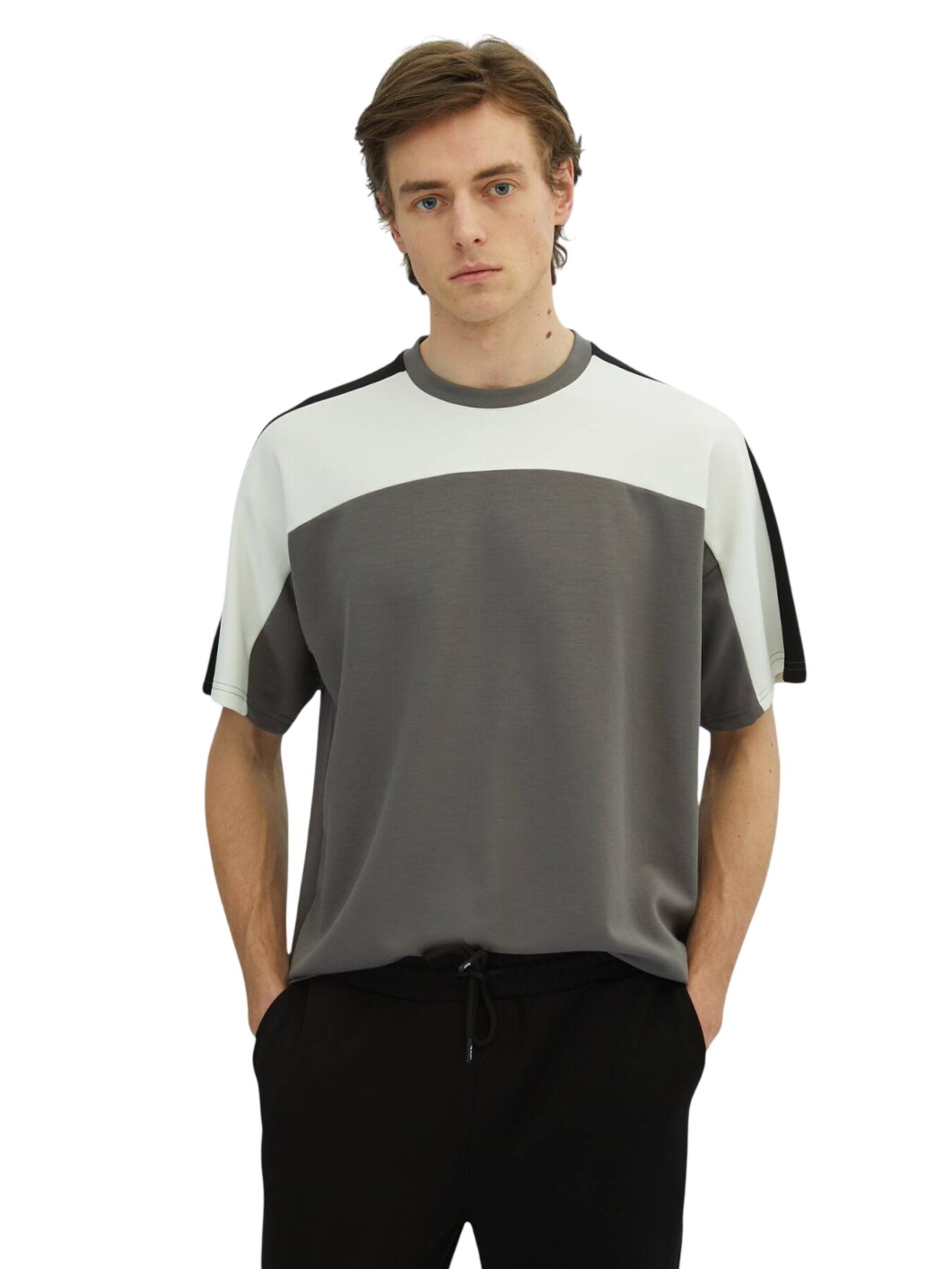 KİP Shirt in Grijs: voorkant