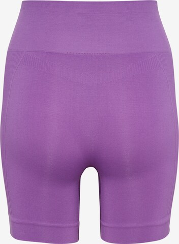 Hummel Skinny Sportovní kalhoty 'TIF' – fialová