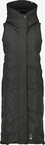 Alife and Kickin Vest 'JuneAK' in Black: front