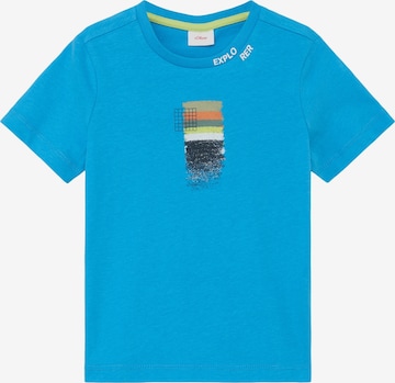 T-Shirt s.Oliver en bleu : devant