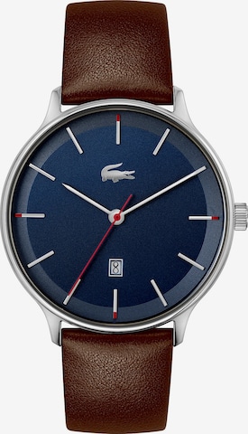 Montre à affichage analogique LACOSTE en marron : devant