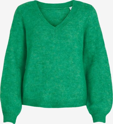 VILA Sweater 'Jamina' in Green: front