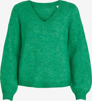 VILA Sweater 'Jamina' in Green: front