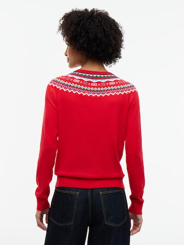 TOMMY HILFIGER Pulóver - piros