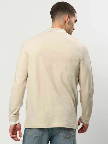 KAPPA Regular fit Button Up Shirt ' KMLogo ' in Beige