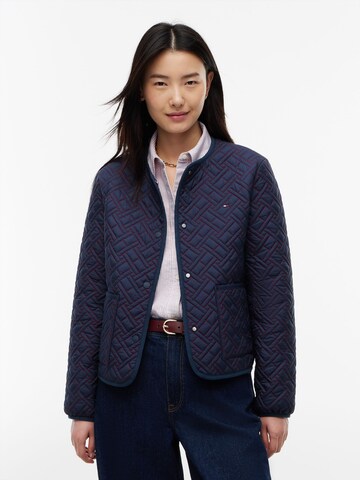 TOMMY HILFIGER - Chaqueta de entretiempo en azul: frente