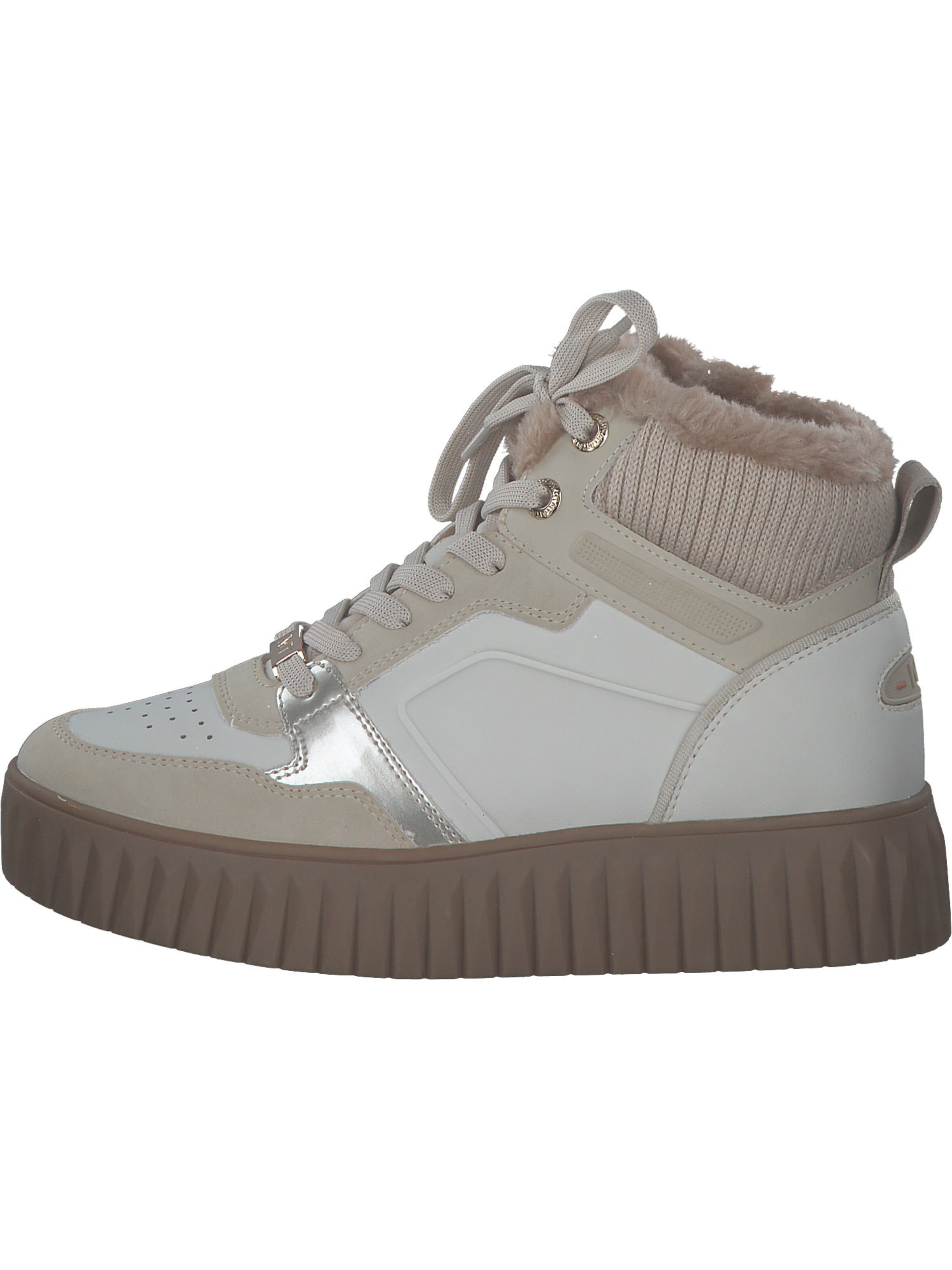 Bottines à lacets MARCO TOZZI en blanc