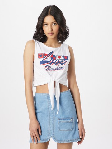 Love Moschino Top - fehér: elől