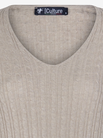 DENIM CULTURE - Jersey 'Verla' en beige