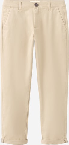 MANGO KIDS Regular Панталон 'PICCOLO' в бежово: отпред
