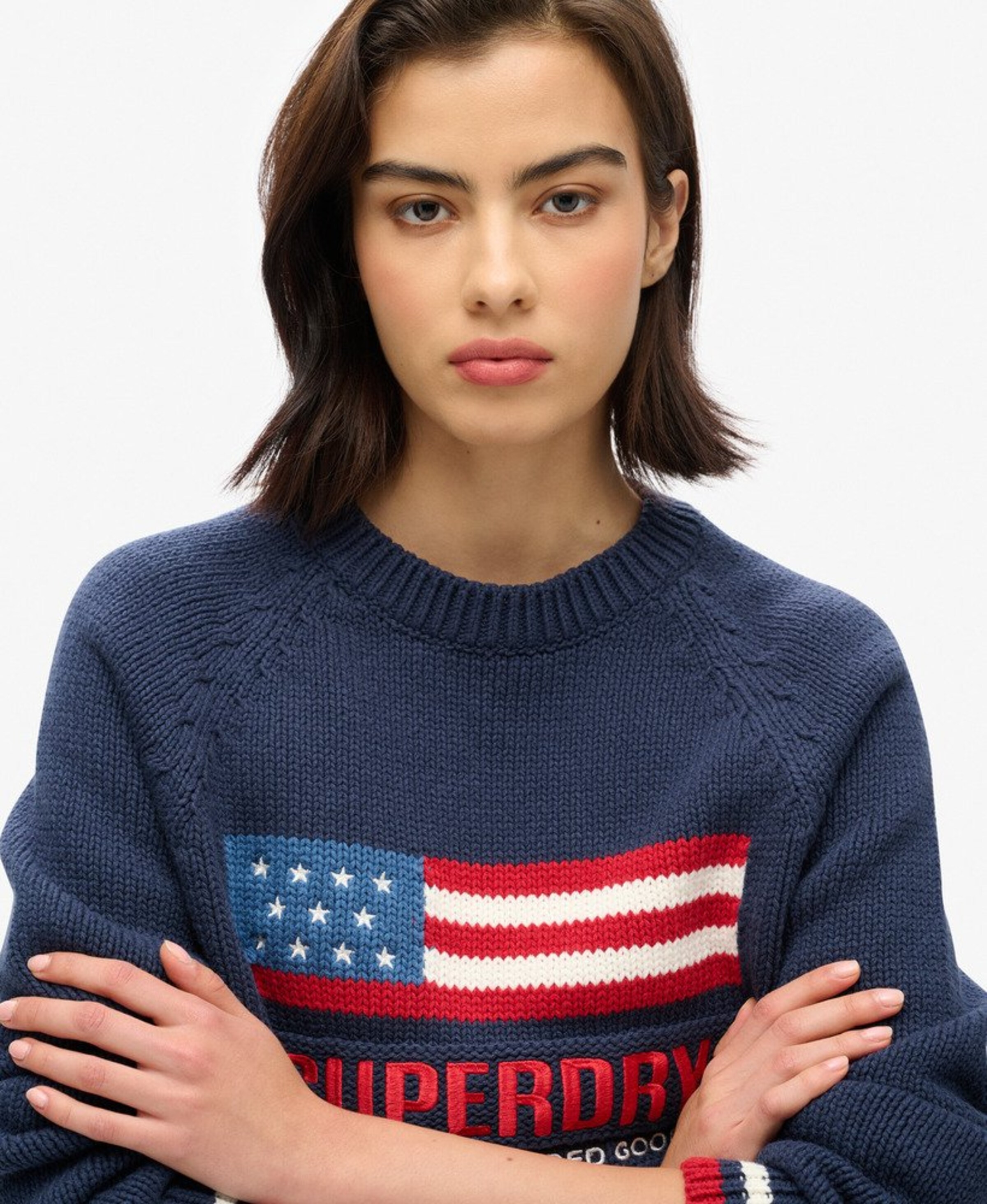 Superdry Trui in Blauw