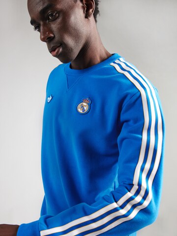 ADIDAS ORIGINALS - Sudadera 'Real Madrid Terrace Icons' en azul