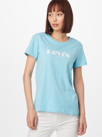 LEVI'S ® Särk 'The Perfect Tee', värv sinine: eest vaates