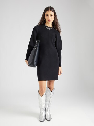 SELECTED FEMME Knitted dress 'MIRABEL' in Black