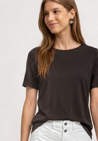 STREET ONE Shirt in Brown: front