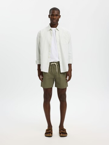 SELECTED Zwemshorts in Groen