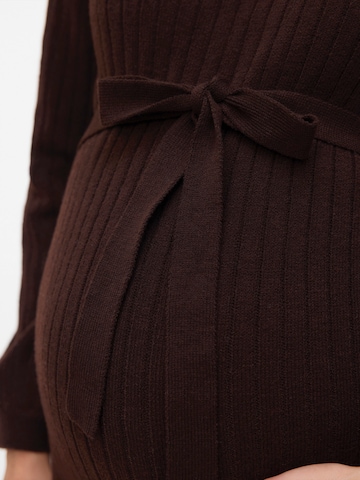 MAMALICIOUS Dress 'MLRITA' in Brown