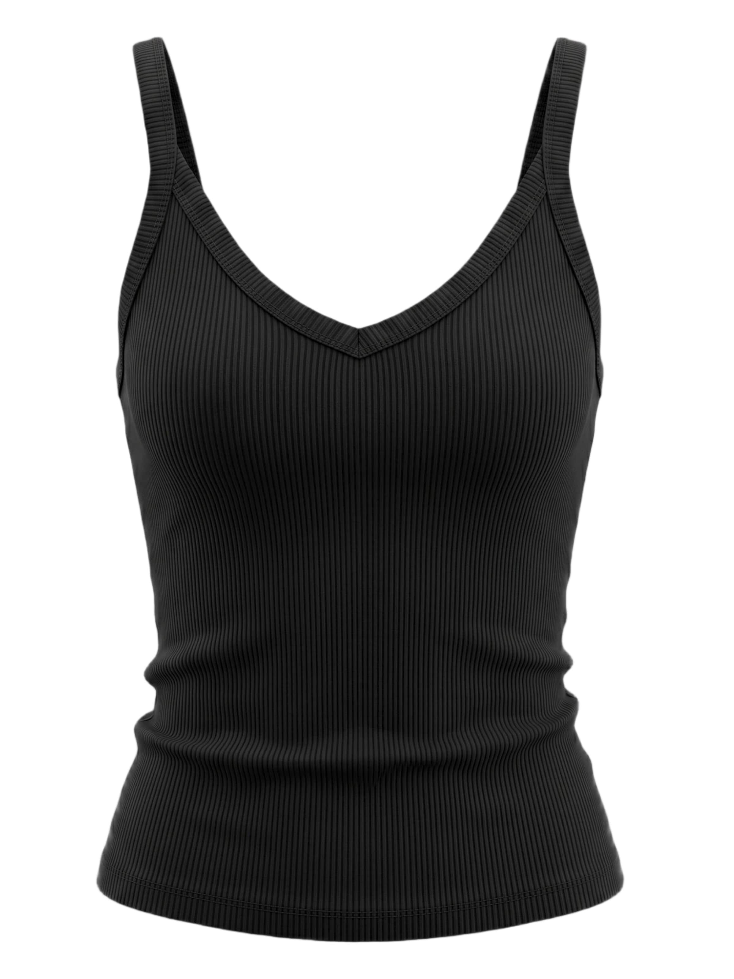 AOTTORI Top in Black: front