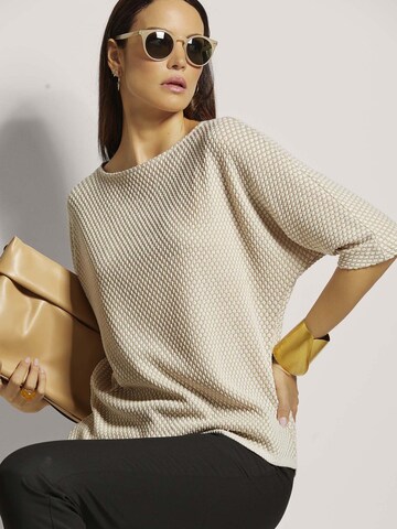 Pull-over MADELEINE en beige