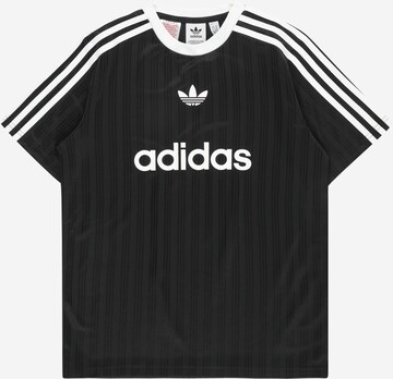 ADIDAS ORIGINALS T-shirt 'Adicolor' i svart: framsida