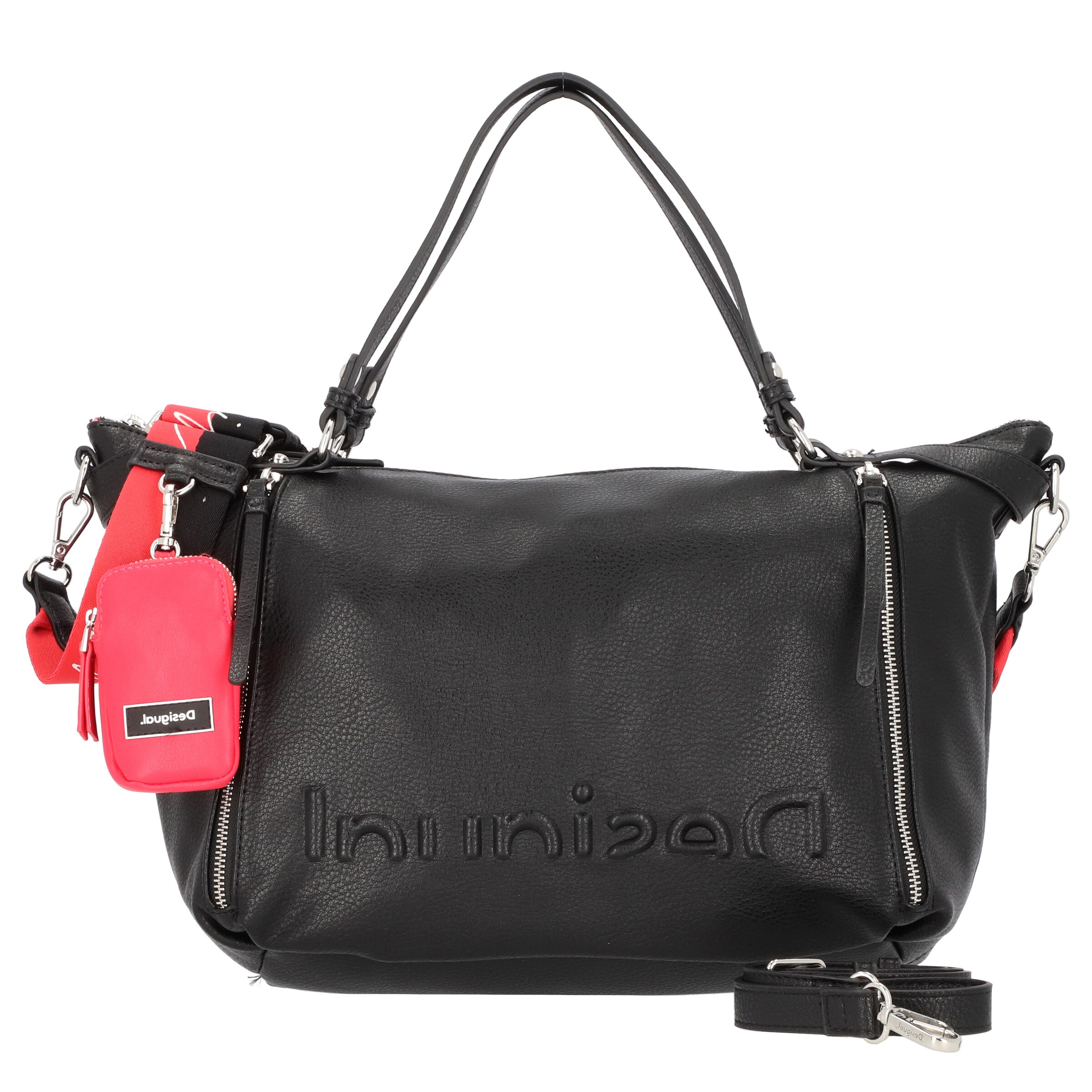 Frauen Taschen & Rucksäcke Desigual Handtasche in Schwarz - HE81513 Frauen Taschen & Rucksäcke Desigual Handtasche in Schwarz - HE81513
