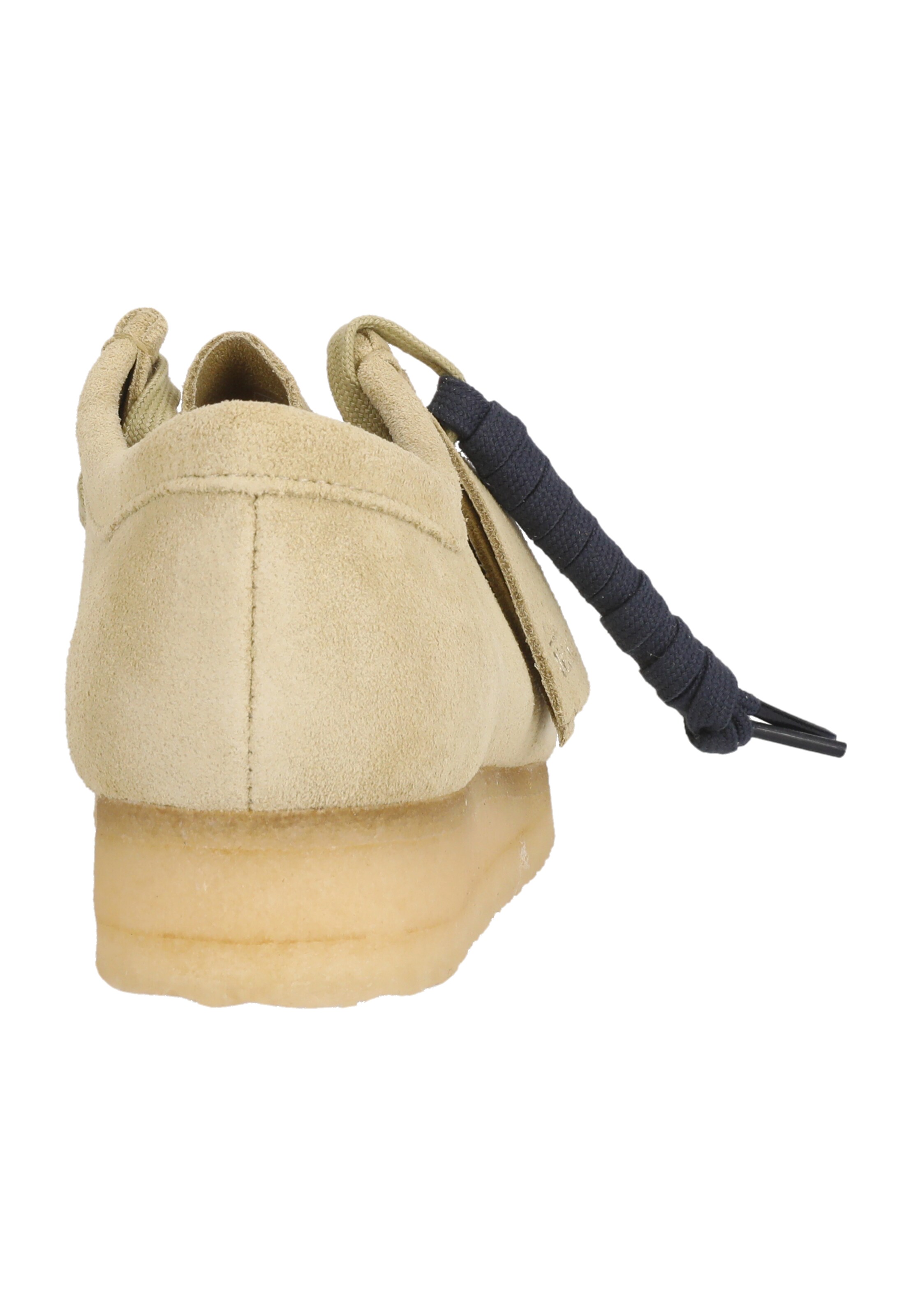 CLARKS Lace-up shoe 'Wallabee Maple Suede' in Beige