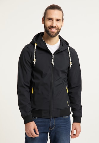 Schmuddelwedda Weatherproof jacket in Black: front