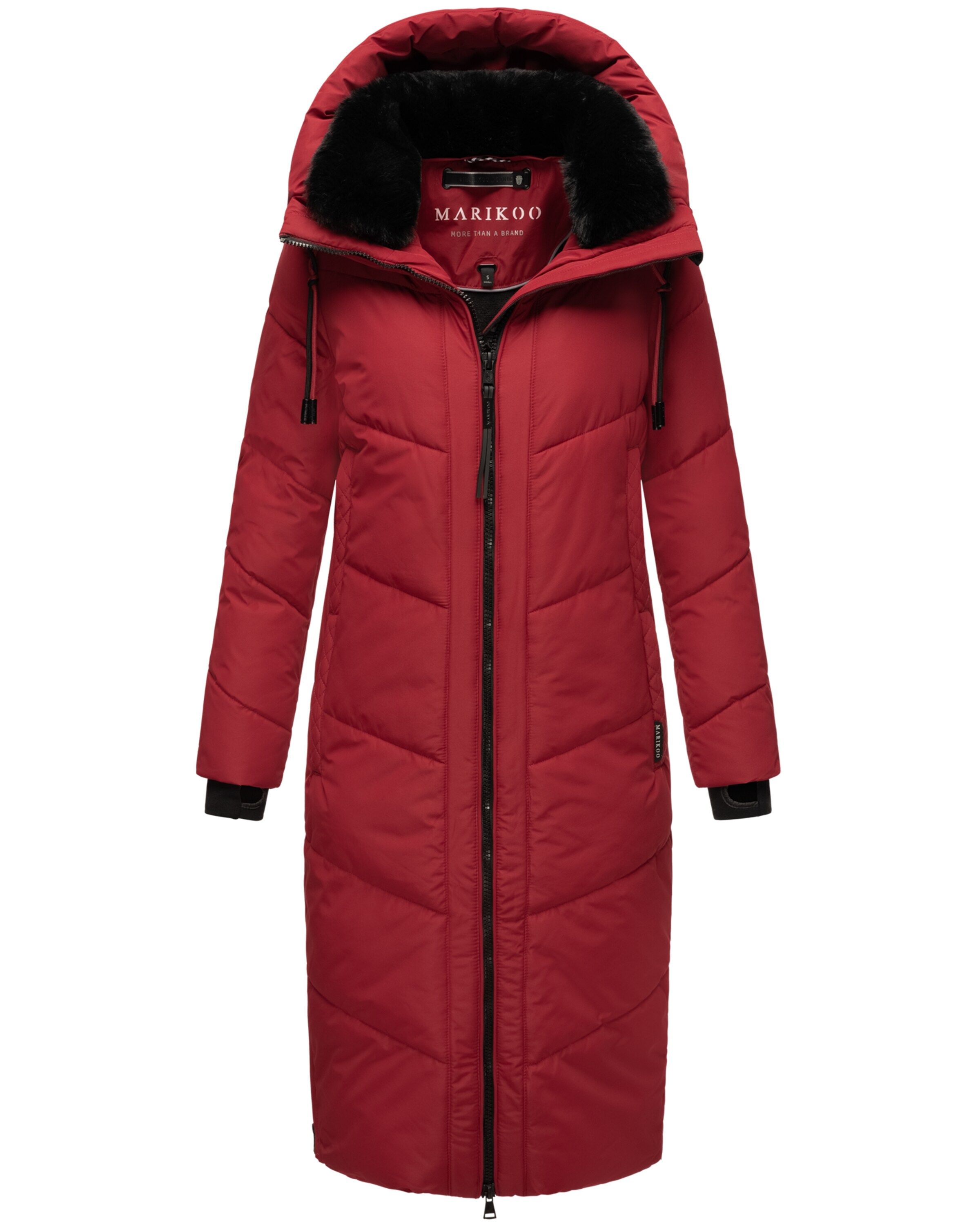 Cappotto invernale 'Nadaree' di MARIKOO in rosso