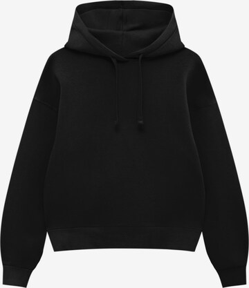 Pull&Bear Sweatshirt in Black: front