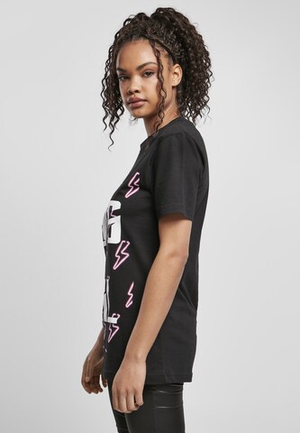 Merchcode Shirt '90ies Girl' in Zwart