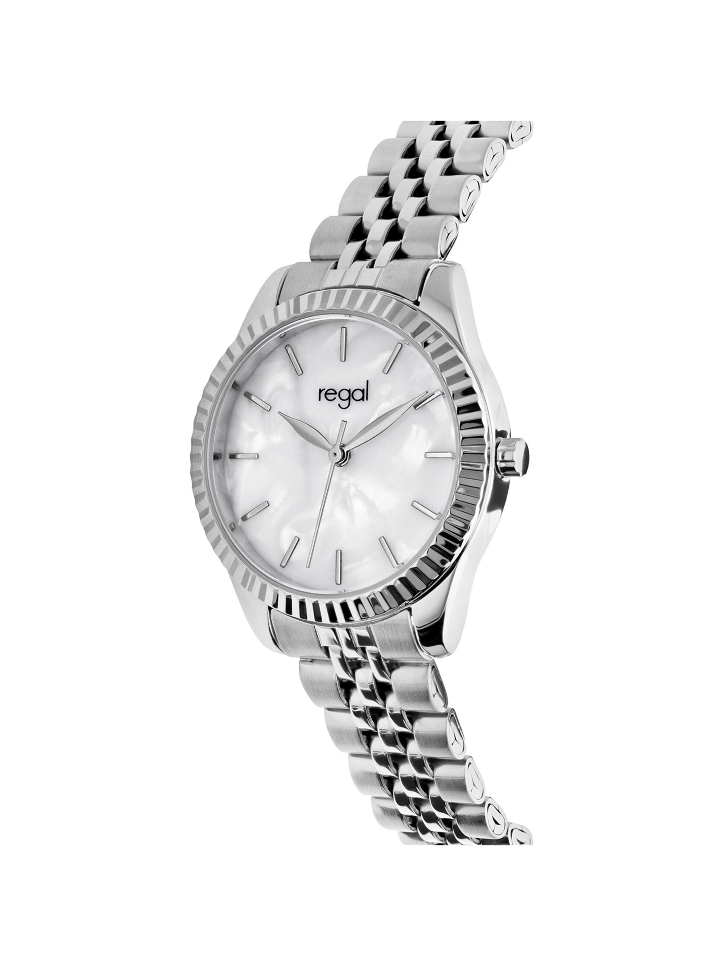 Montre à affichage analogique 'Klassisch' Lucardi en argent