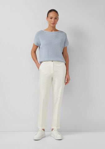 Regular Pantalon s.Oliver en beige : devant