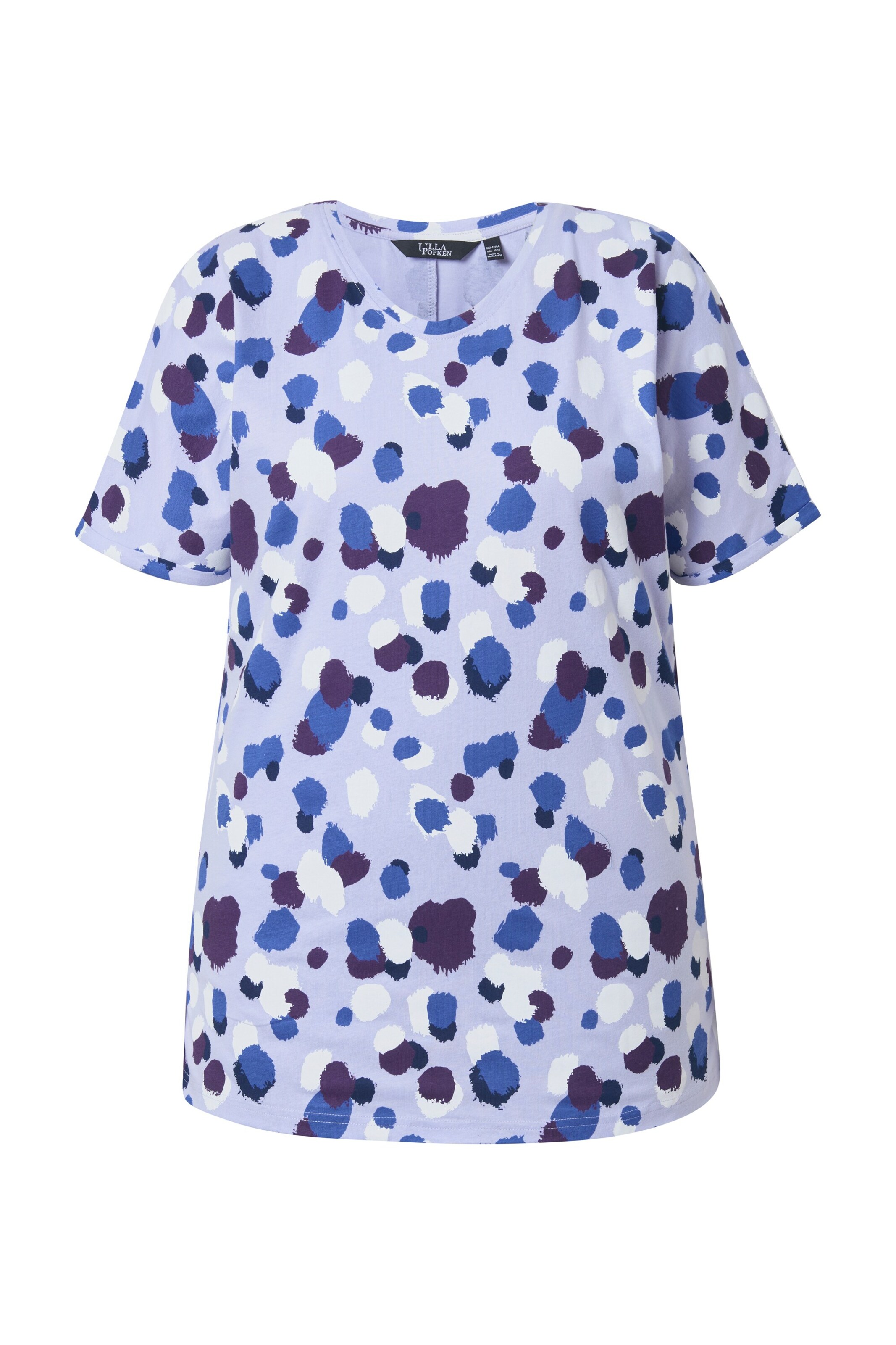 Ulla Popken Shirt in Purple: front