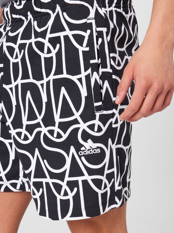 ADIDAS SPORTSWEAR Regular Sportshorts 'Scrip' in Schwarz