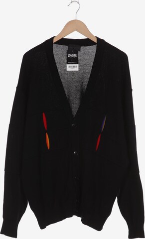 Carlo Colucci Sweater & Cardigan in XXL in Black: front