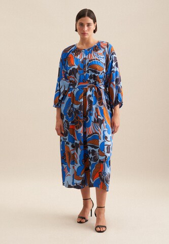 Robe 'Schwarze Rose' SEIDENSTICKER en bleu : devant