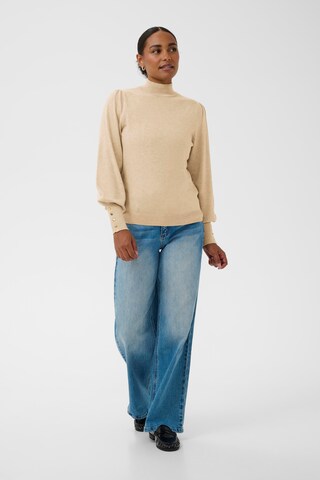 Kaffe Pullover i beige