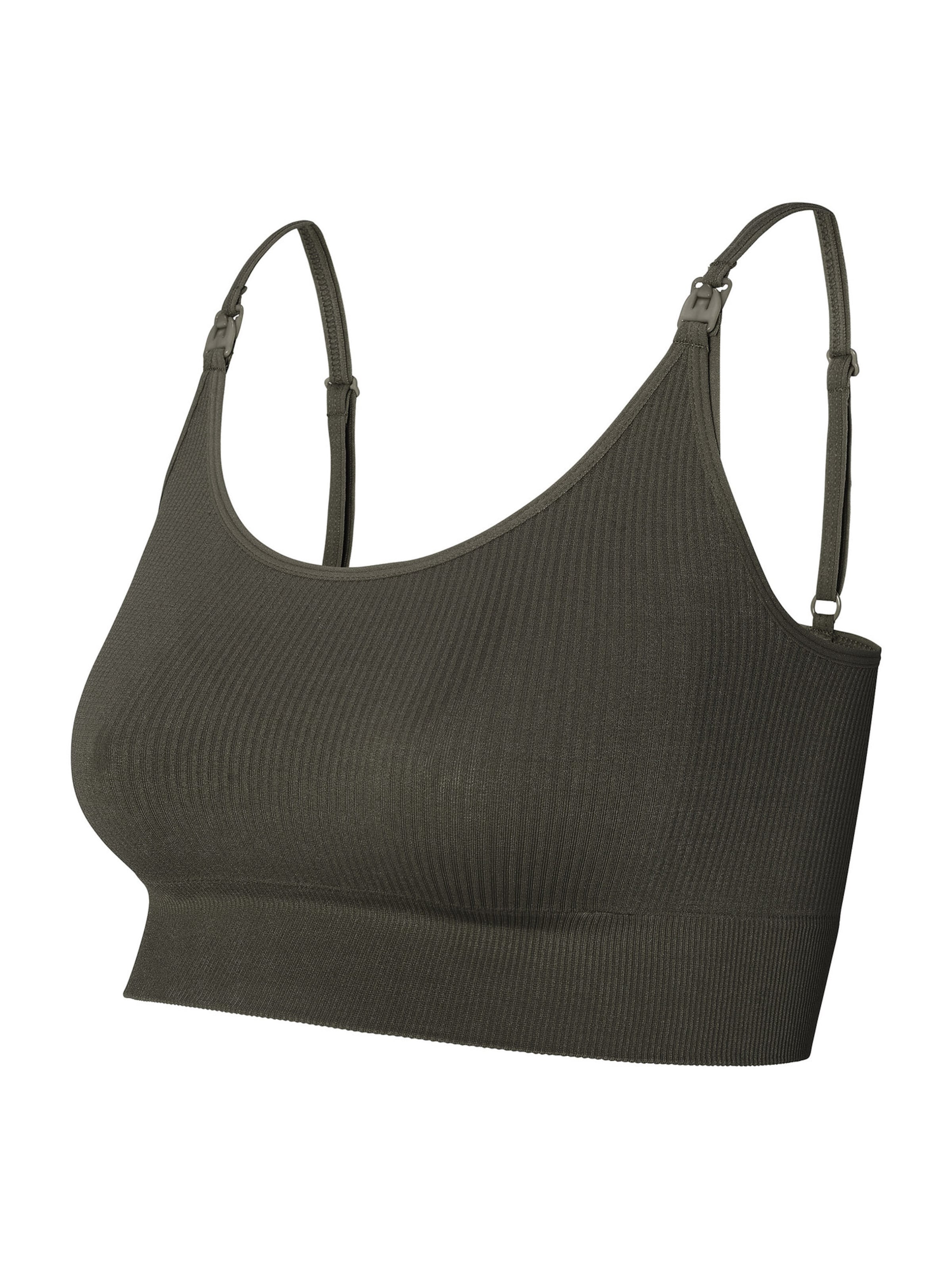 Noppies Bustier Voedingsbh 'Mira' in Groen: voorkant