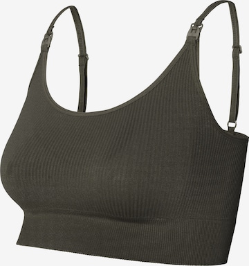 Bustier Soutien-gorge d’allaitement 'Mira' Noppies en vert : devant