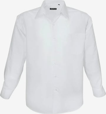 Lavecchia - Ajuste confortable Camisa 'HLA-1314 Übergrößen' en blanco: frente