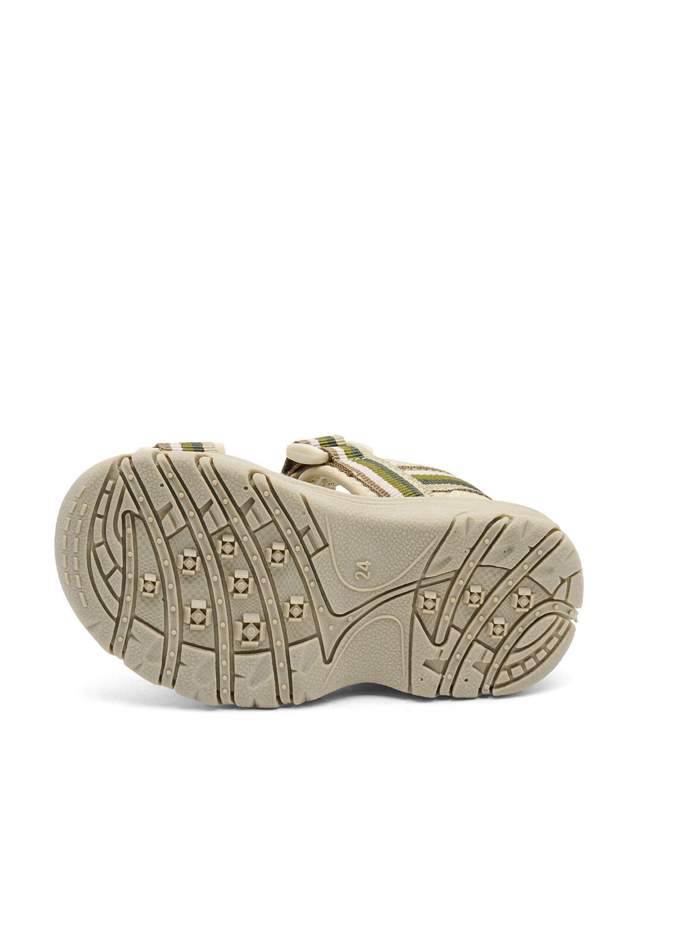 BISGAARD Odprti čevlji 'Nico' | zelena barva