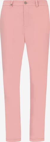 Pantalon chino 'T.Active' Distretto12 en rose : devant