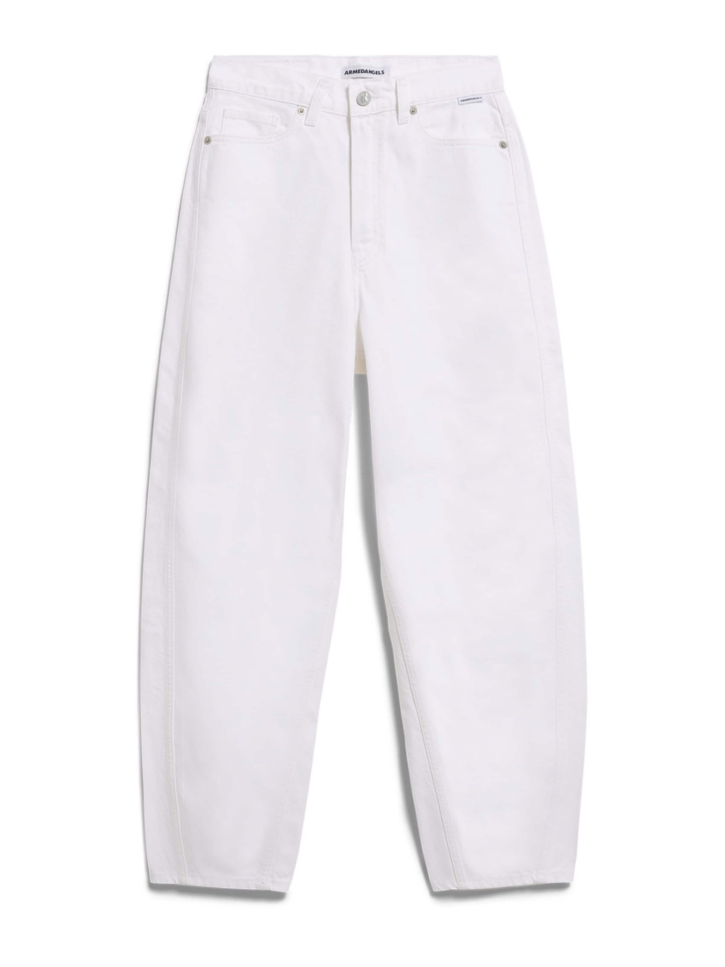 ARMEDANGELS Jeans 'BAARLY' BARREL in Weiß: Vorderseite