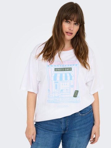 ONLY Carmakoma Shirt in Wit