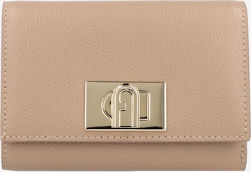 FURLA Wallet '1927' in Grey: front