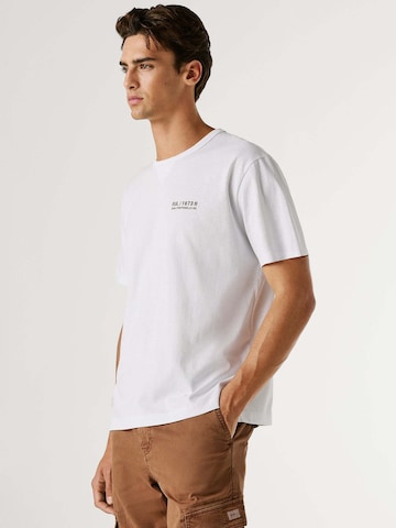 T-Shirt 'Scott' Pepe Jeans en blanc