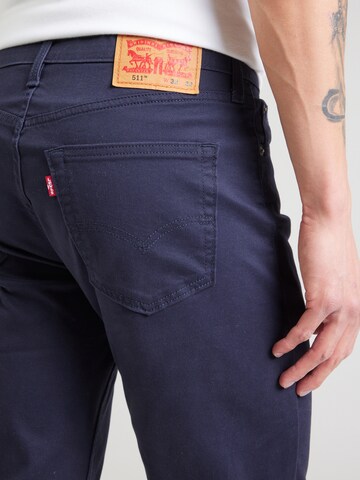 LEVI'S ® Slimfit Jeans '511' in Blauw